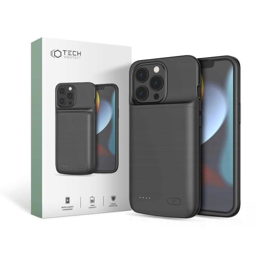 Apple iPhone 13 Tech protect powercase power bank zadní kryt (Černá)