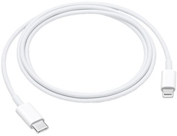 Apple USB-C - Lightning kabel (Bílá) - 1m