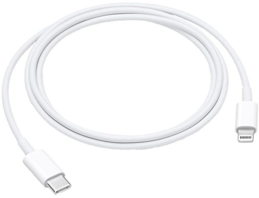 Apple USB-C - Lightning kabel (Bílá) - 1m