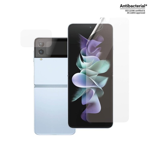 Samsung Galaxy Z Flip 4 PanzerGlass ultra wide fit prémiový tvrzené sklo průhledný