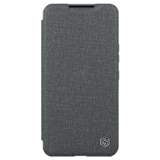 Samsung Galaxy S23 Plus Nillkin Qin cloth pro s ochranou kamery látka knížkové pouzdro (Šedá)