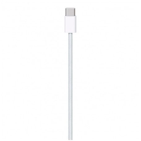 Apple USB-C - USB-C látka datový kabel 60W (Bílá) - 1m