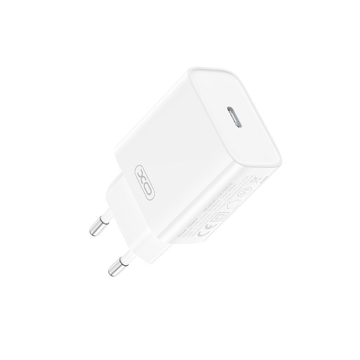 XO CE15 PD 20W rychlonabíječka (Bílá) – USB-C konektor