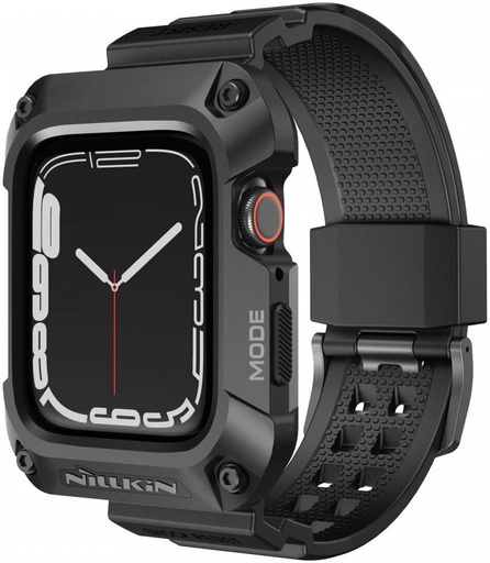 Apple Watch 7 45mm / Watch 8 45mm Hoco WS6 Shadow series pouzdro (Černá)