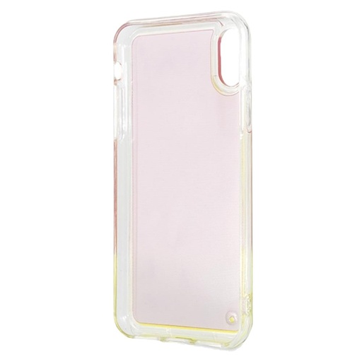 Apple iPhone X / XS Guess Glow in the Dark pouzdro (Růžová) - GUHCPXGLCPI